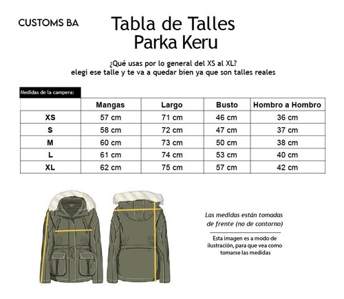 Imagen 7 de 10 de Parka Keru Camel