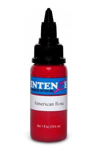 American Rose 1 Oz - Tinta Para Tatuar Intenze