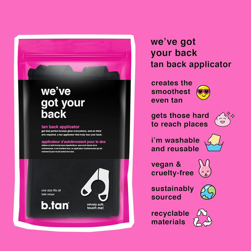 Aplicador Autobronceador B.tan Back | We've Got Your Back...