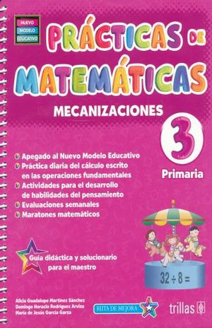 Libro Practicas De Matematicas 3 Mecanizaciones Primaria