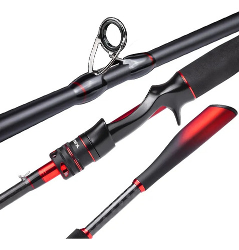 Imagen 3 de 10 de Caña Caster Black Widow 2.10m Bait 3 Tramos 10-20 Lb 8-25g