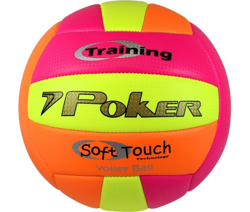 Bola De Vôlei Poker Training Oficial Soft Touch