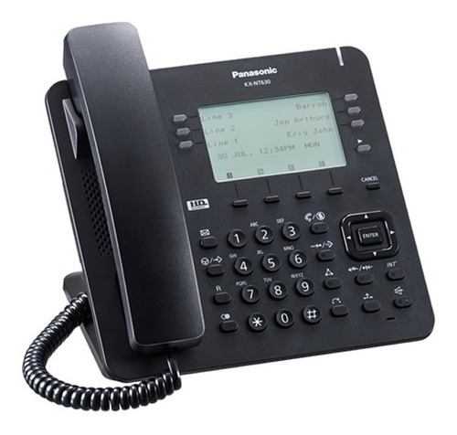 Kx Nt630x-b Teléfono Ip Propietario Panasonic