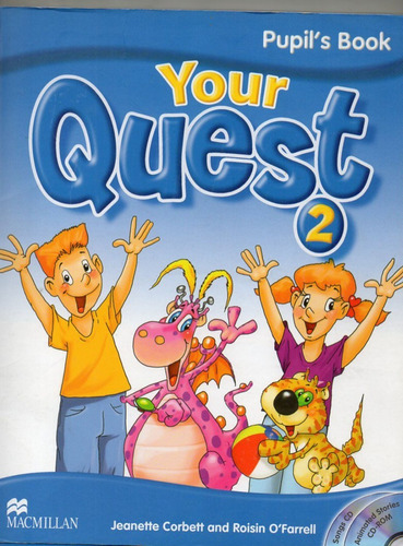 Your Quest 2 - Student's Book + Activities - Macmillan Usado