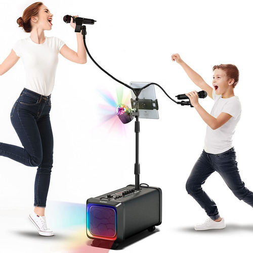 Máquina De Karaoke Bluetooth Para Adultos Y Niños 2 M...