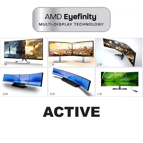 Adaptador Displayport Vga Ativo 60hz | Amd Ati Eyefinity