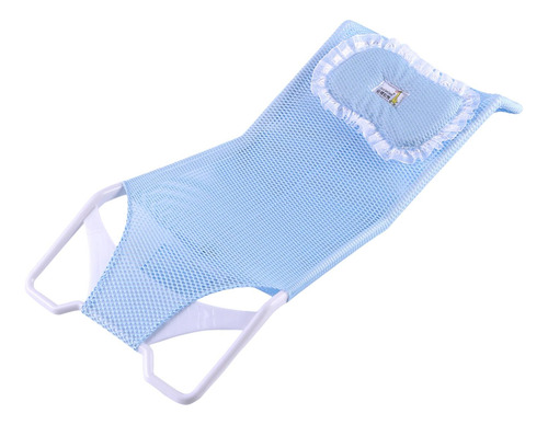 Red De Apoyo Para Baño De Bebé, Almohada Extraíble, Malla