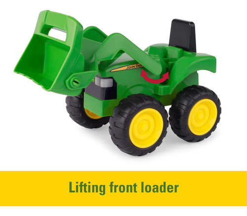 Set De Vehículos De Juguete John Deere, Camión Volquete Y Tr