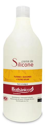 Creme De Silicone  1 Lt Tutano E Filtro Solar Bothânico Hair