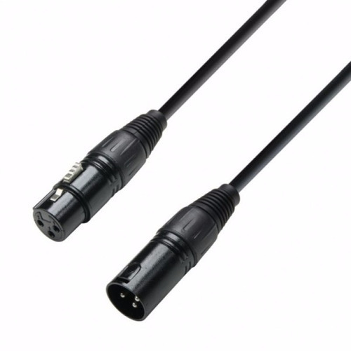 Cable Dmx Xlr 6m Iluminacion Luz Datos Adam Hall K3dmf0600 