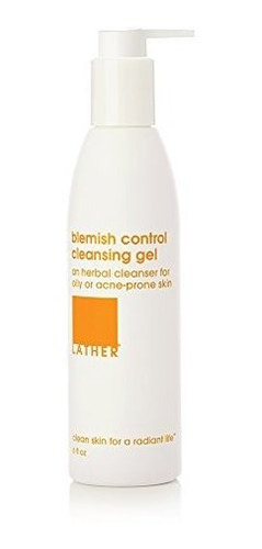 Gel - Lather Blemish Control Gel Limpiador, Botella Con Bomb