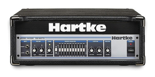 Hartke Ha3500 Cabezal P/bajo 350w, 250w/8, Eq 10 Bandas