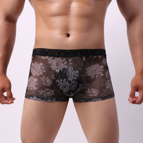 Calzoncillos Para Hombre, Ropa Interior Transpirable De Enca