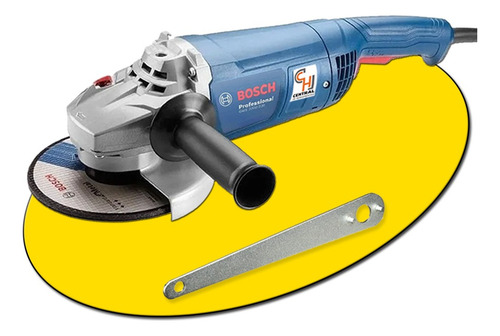 Amoladora Bosch 9 Gws 2200-230 Vulcano 2200w Color Azul