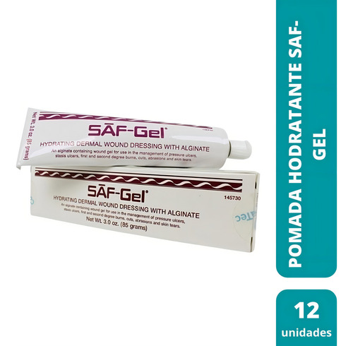 Pomada hidratante Saf Gel 85 g Cx C/12 Uds 145730 - Convatec