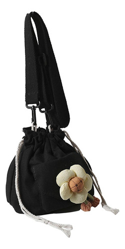 Bolso Bandolera De Lona Para Mujer Elegante Con Correa