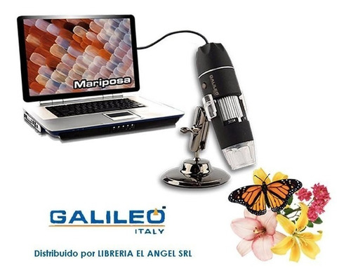Microscopio Digital 500x +8años Conexion Usb Galileo M500usb