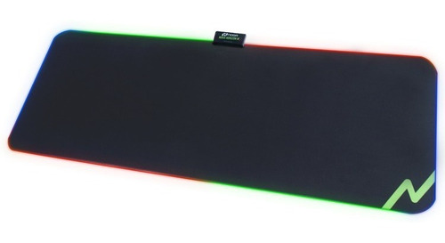 Imagen 2 de 2 de Mouse Pad Gamer Led Rgb Retroiluminado 80x30 Xl Noga Horizon