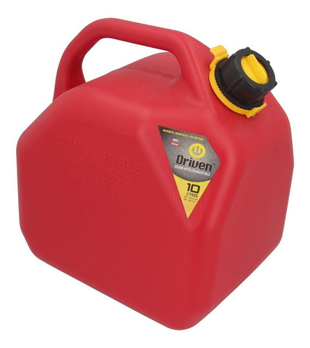 Imagen 1 de 2 de Bidon De Combustible Profesional Rojo De 10 Litros