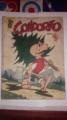 Antiguo Condorito  N°8 - 1961 Zig-zag