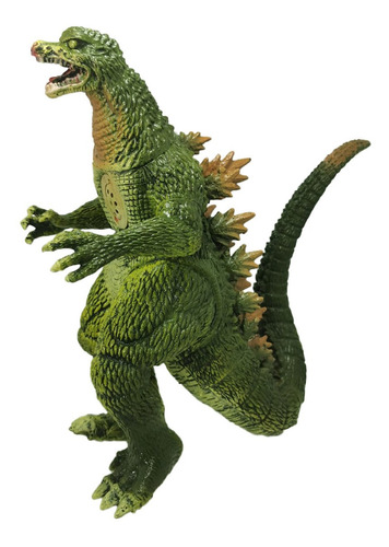 Juguete Godzilla Retro 1966 Figura Con Sonido Verde Grande