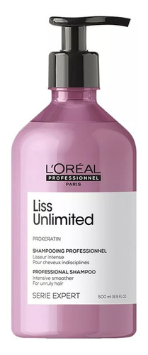 Shampoo Anti-frizz Liss Unlimited 500 Ml L'oréal Pro