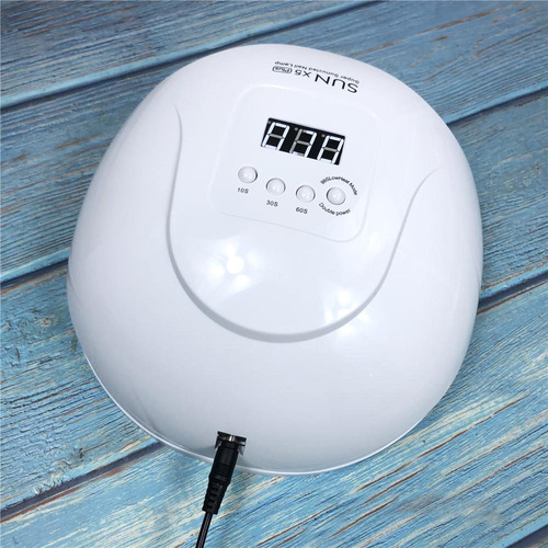 Imagen 6 de 10 de Cabina Uñas Uv Led Sun X5 80w Semipermanente Esculpidas