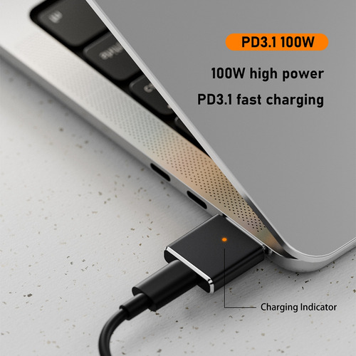 Adaptador U1, Reemplazable Por Reina Para Magsafe3, Tipo C H