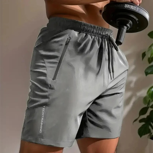 Short Deportivo Hombre Con Bolsillos Gym Running Cómodo A