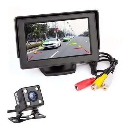 Camara Soporte Retroceso Digital Lcd Chevrolet Sail