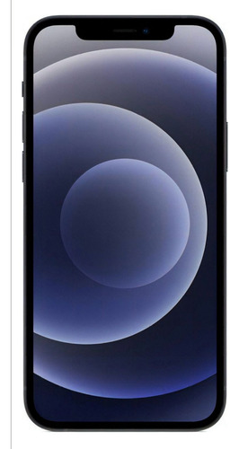 Apple Iphone 12 Preto (128gb) + Todos Acessórios - 100% Cinza-escuro