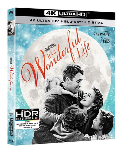 4k Ultra Hd + Blu-ray It´s A Wonderful Life