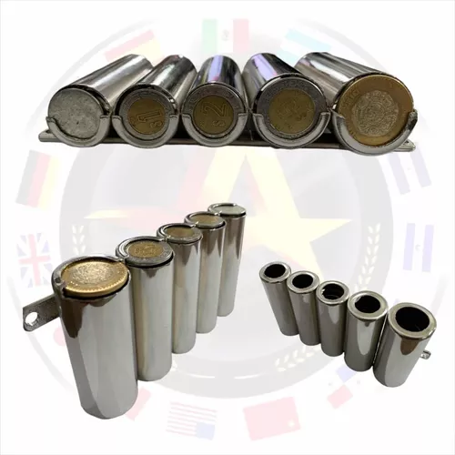 Porta Monedas Marimba De Metal 8cm De Alto