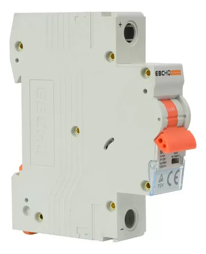 Mini Breaker Riel 1x10a 6ka 250vdc Ebchq Epb-63m/1-dc10