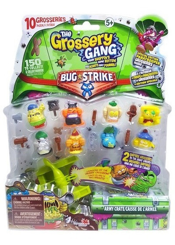 The Grossery Gang Ataque De Insectos Serie 4-10 Figuras 