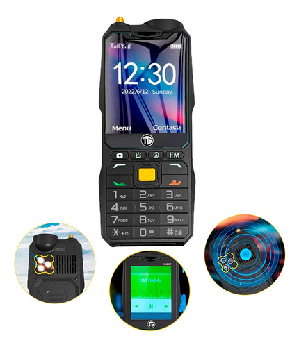 Celular Indestructible Con Antena Potente Señal Homologado