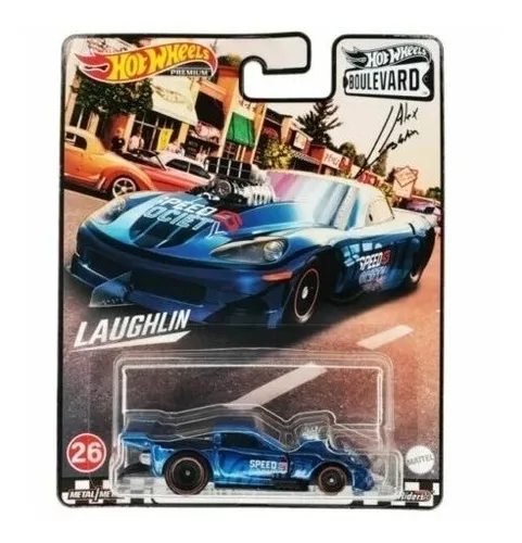 Miniatura Hotwheels Boulevard 1:64 Corvette Z06 Drag Racer - Hot