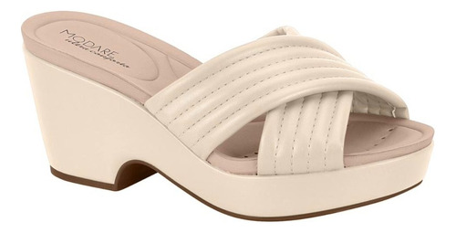 Sandalia Modare Beige/cream Mujer 7137.130.25513-83517