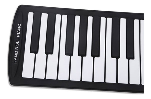 Teclado Electónico De 61 Teclas De Silicona Usb Plegable