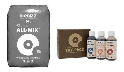 Sustrato Profesional All Mix Biobizz + Try Pack Outdoor