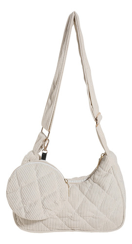 Bolso Casual De Pana Para Mujer