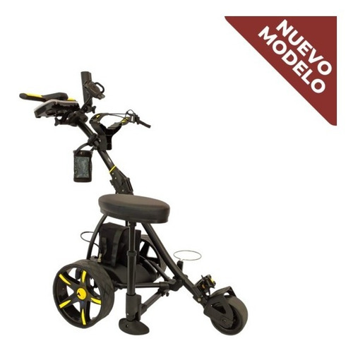 Imagen 9 de 9 de Carro Golf Electrico Caddie Bateria De Gel Con Accesorios