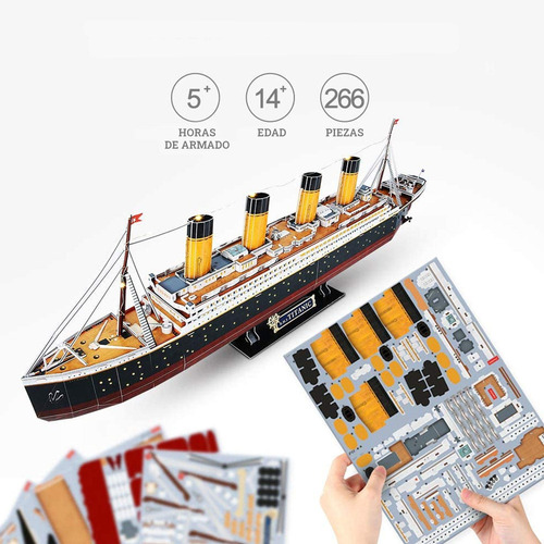 Titanic Con Luz Led