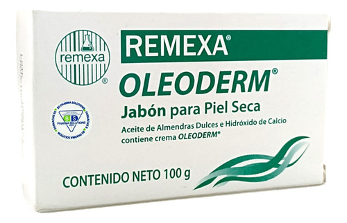 Jabon Remexa Oleoderm Aceite De Almendras Hidratante C/100 G