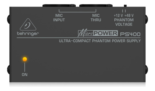 Behringer Micropower P400 Adaptador Cable Plateado