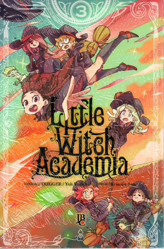 Little Witch Academia N° 03 - Em Português - Editora Jbc - Formato 13,5 X 20 - Capa Mole - Bonellihq Cx469 J23