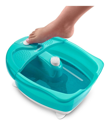 Spa Para Pies Teal Con Burbujas Fb5xtes
