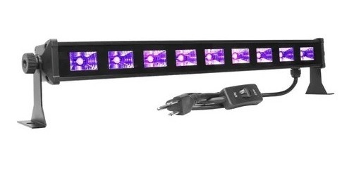 Steelpro - Barra Led 9 X 5 Watts - Gama De Colores Uv