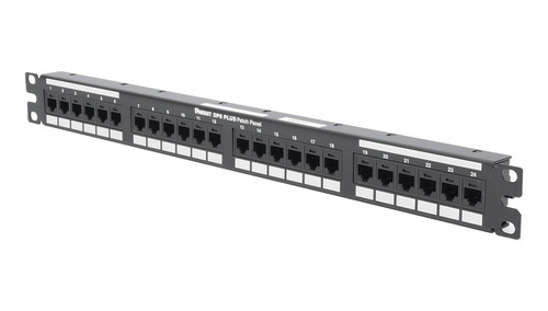 Panduit Panel De Parcheo Impacto 110 Plano, Cat6 24 Ptos 1ur