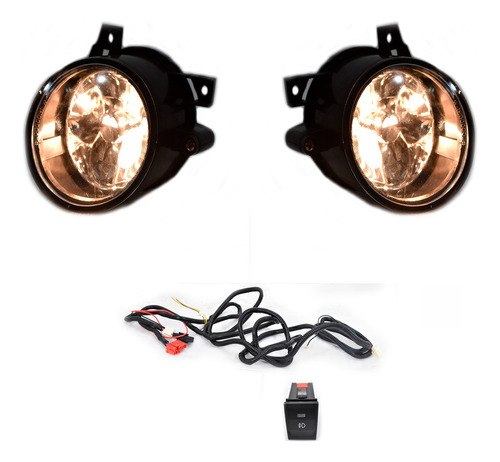 Kit Faros De Niebla Pointer 2006 2007 2008 2009 C/switch